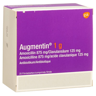 AUGMENTIN Filmtabl 1 g Erw 20 Stk