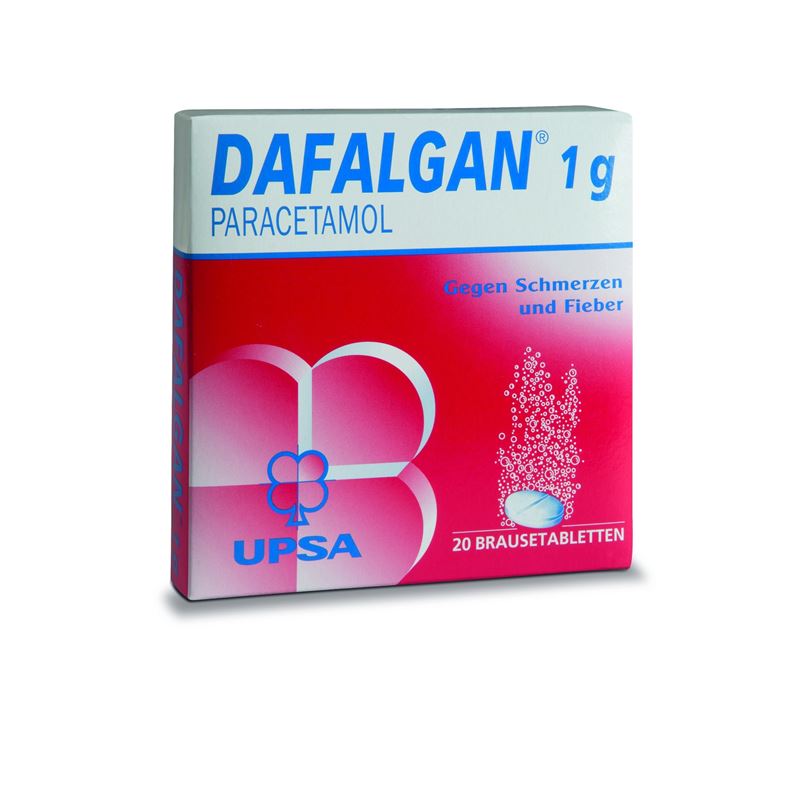 DAFALGAN Brausetabl 1 g 20 Stk