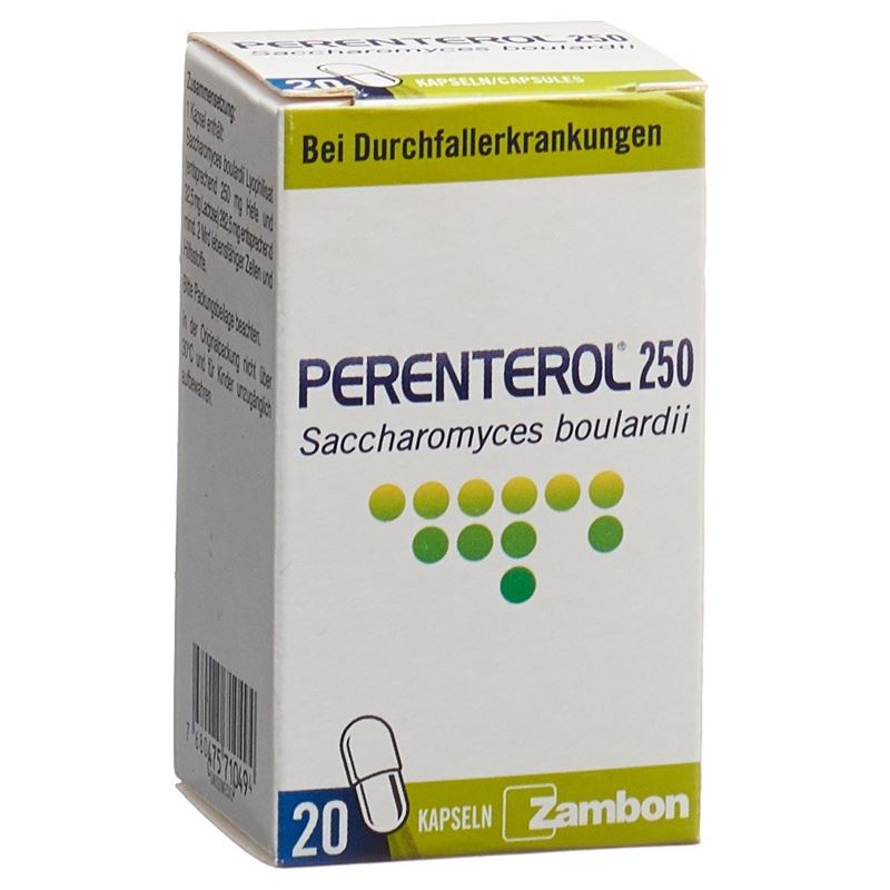 PERENTEROL Kaps 250 mg 20 Stk