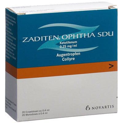 ZADITEN Ophtha SDU Gtt Opht 20 Monodos 0.4 ml