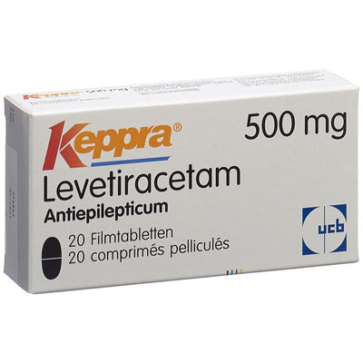 KEPPRA Filmtabl 500 mg 20 Stk