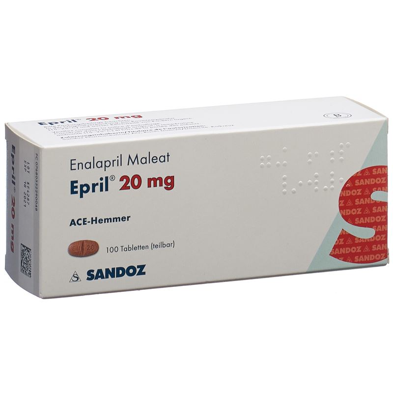 EPRIL Tabl 20 mg 100 Stk