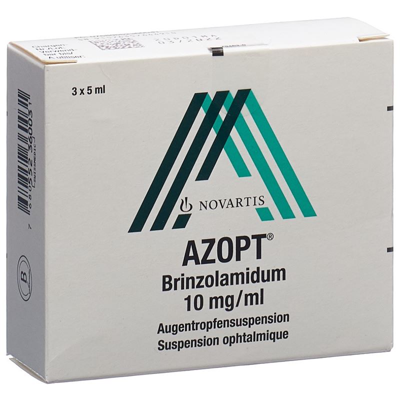 AZOPT Susp Opht 3 Fl 5 ml