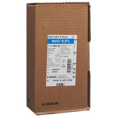 NACL Braun 0.9 % 500ml Ecofl pl