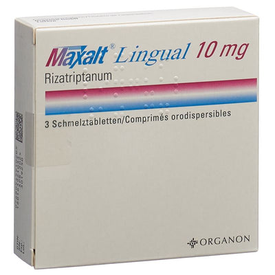 MAXALT Lingual Schmelztabl 10 mg 3 Stk