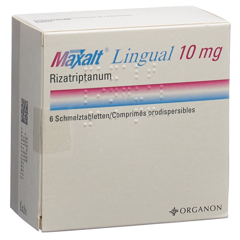 MAXALT Lingual Schmelztabl 10 mg 6 Stk