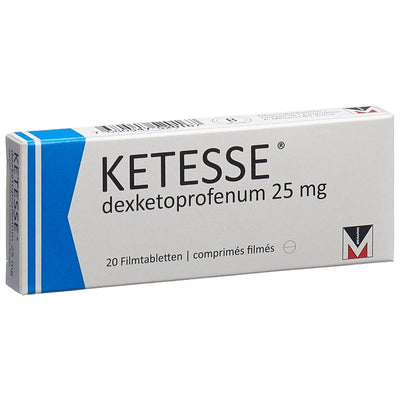 KETESSE Filmtabl 25 mg 20 Stk