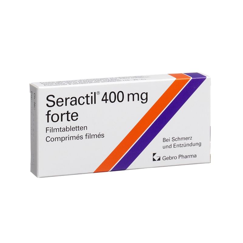 SERACTIL Filmtabl 400 mg forte 10 Stk