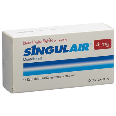 SINGULAIR Kautabl 4 mg Kleink 98 Stk