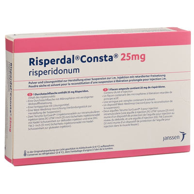 RISPERDAL CONSTA Trockensub 25 mg c Solv Inj kit