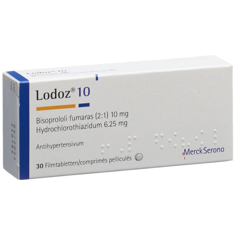 LODOZ 10 Filmtabl 10/6.25mg 30 Stk