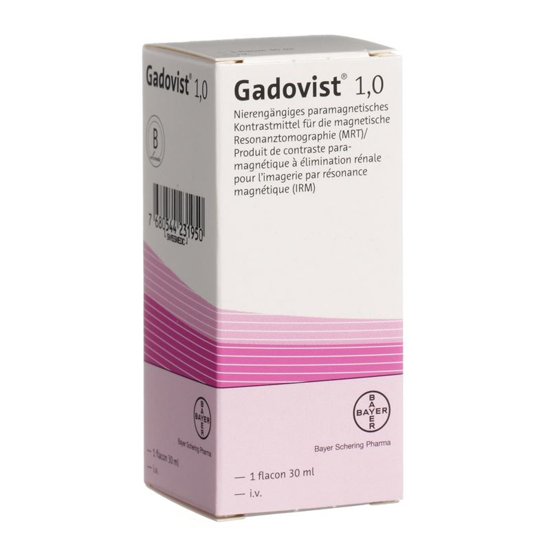 GADOVIST 1.0 Inj Lös Vial 30 ml