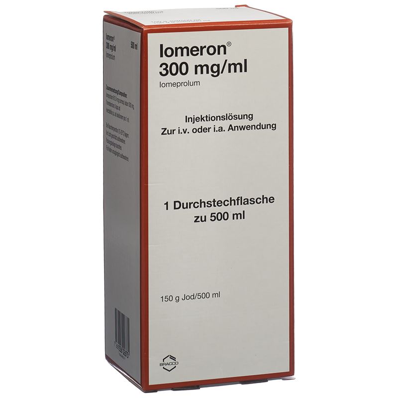 IOMERON Inj Lös 300 mg/ml 500ml Fl