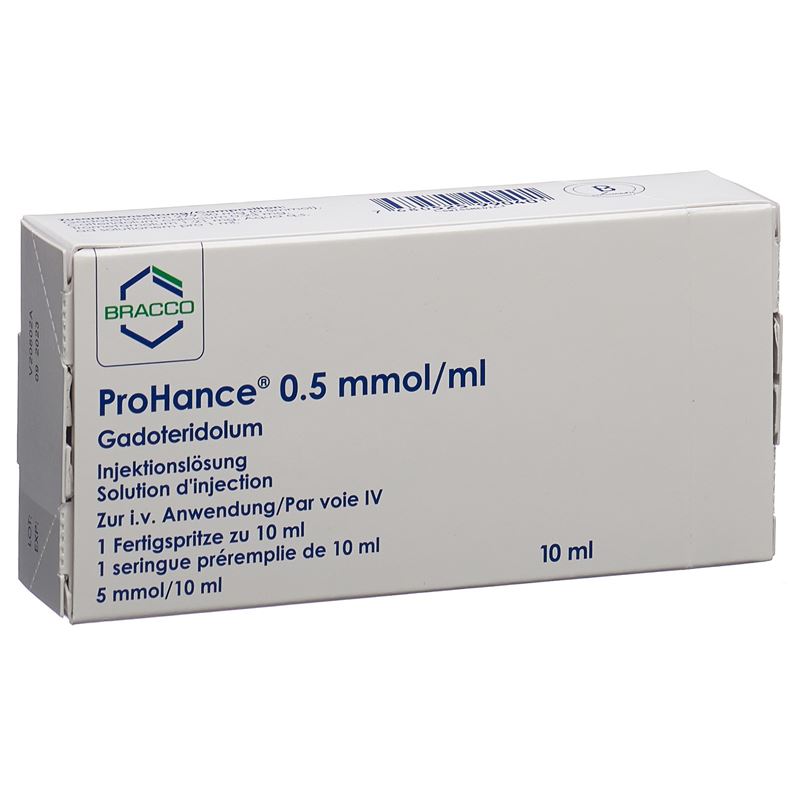 PROHANCE Inj Lös 5 mmol/10ml Fertigspr