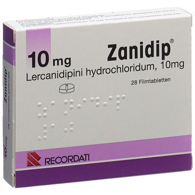 ZANIDIP Filmtabl 10 mg 28 Stk