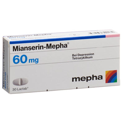 MIANSERIN Mepha Lactab 60 mg 30 Stk