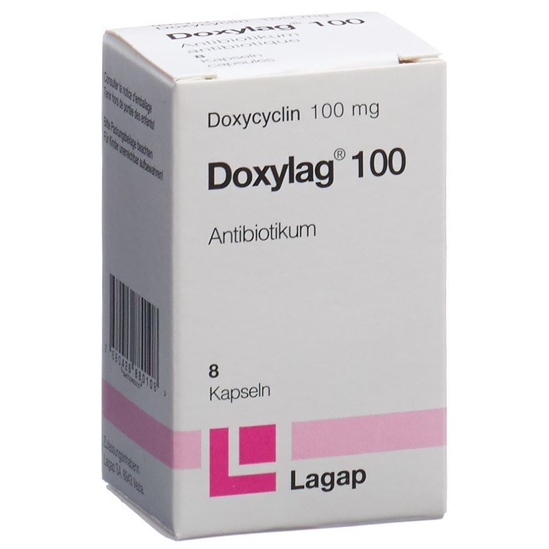 DOXYLAG Kaps 100 mg Ds 8 Stk