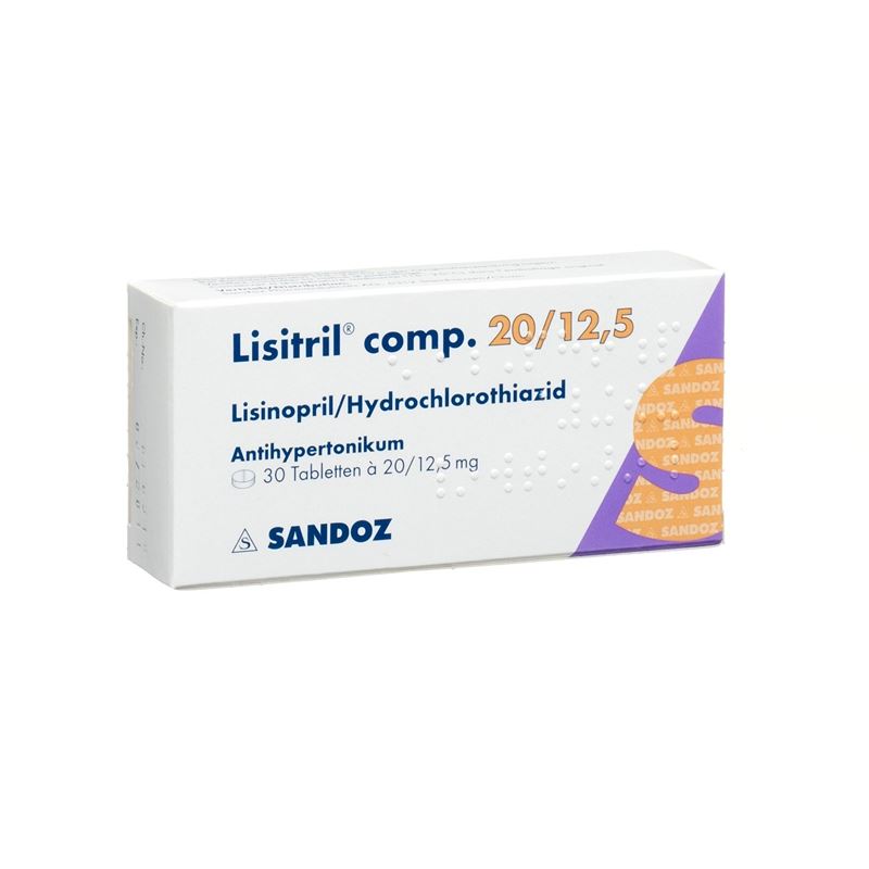 LISITRIL comp. Tabl 20/12.5 mg 30 Stk