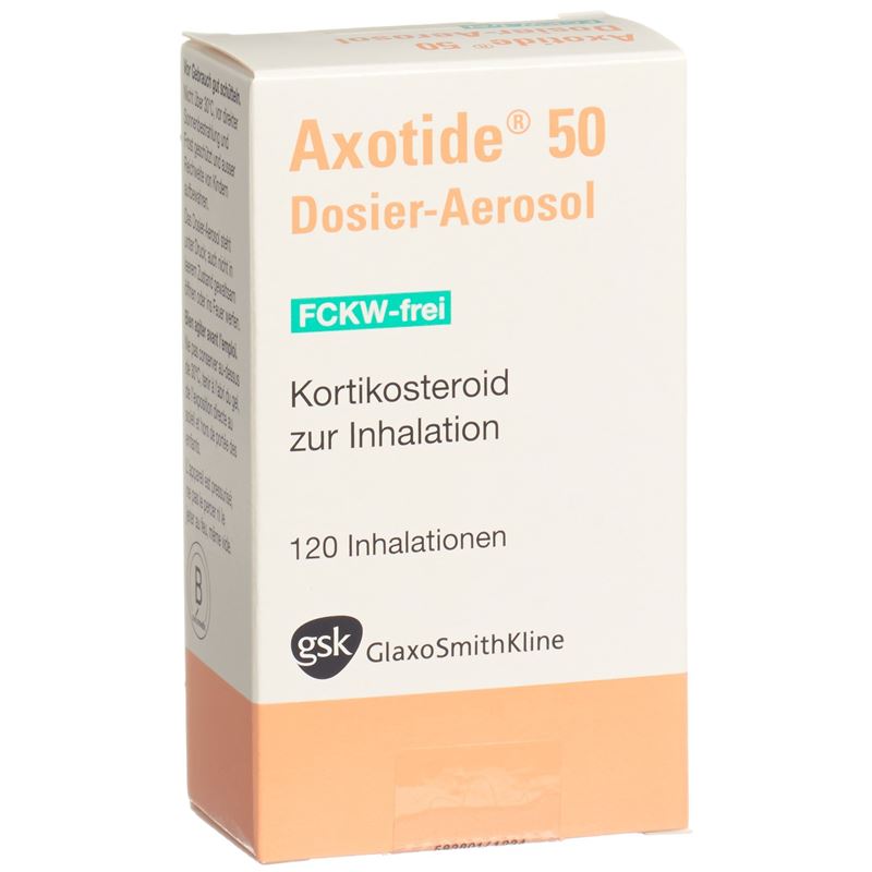 AXOTIDE Dosieraeros 50 mcg FCKW-frei 120 Dos