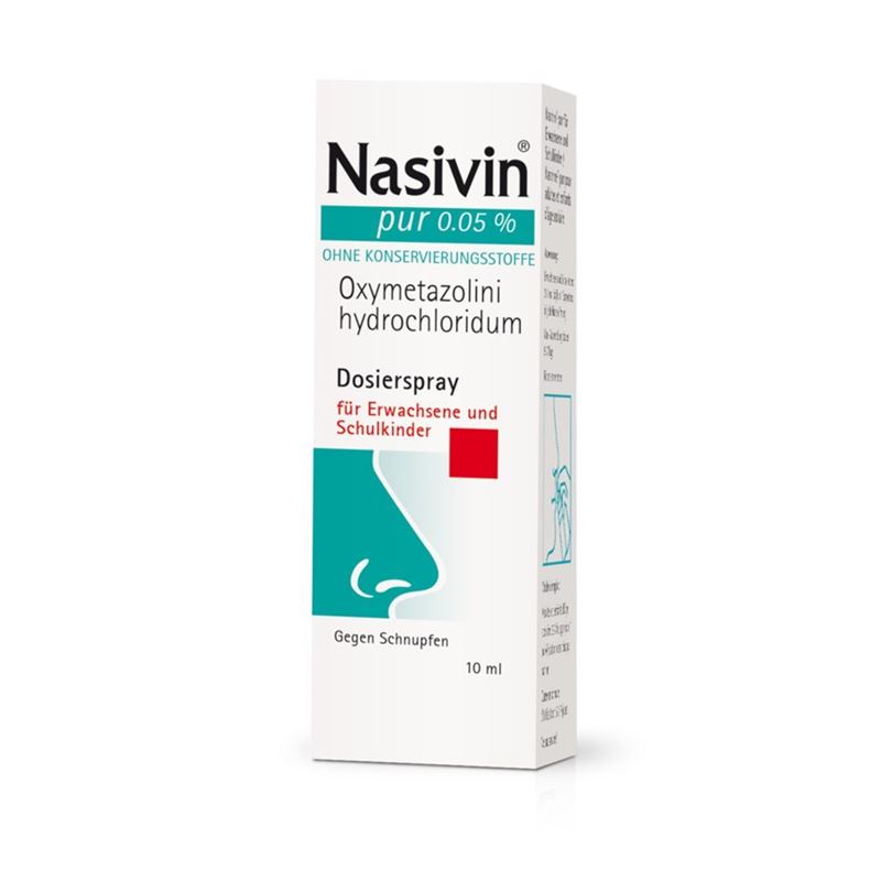 NASIVIN Pur Dosierspray 0.05 % 10 ml