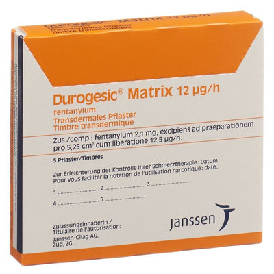 DUROGESIC Matrixpfl 12 mcg/h Btl 5 Stk