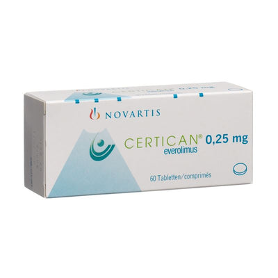 CERTICAN Tabl 0.25 mg 6 x 10 Stk