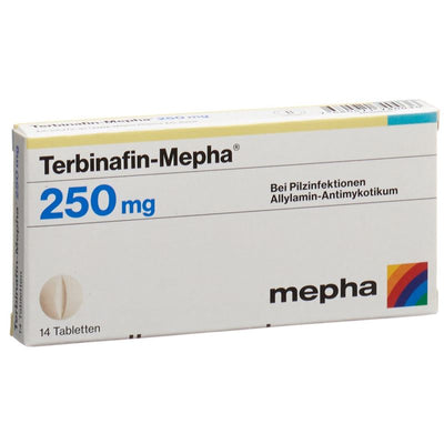 TERBINAFIN Mepha Tabl 250 mg 14 Stk