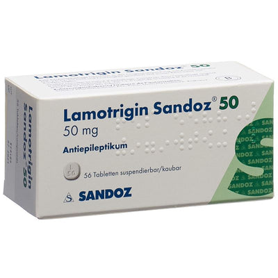 LAMOTRIGIN Sandoz Disp Tabl 50 mg 56 Stk