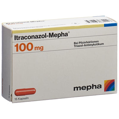 ITRACONAZOL Mepha Kaps 100 mg 15 Stk