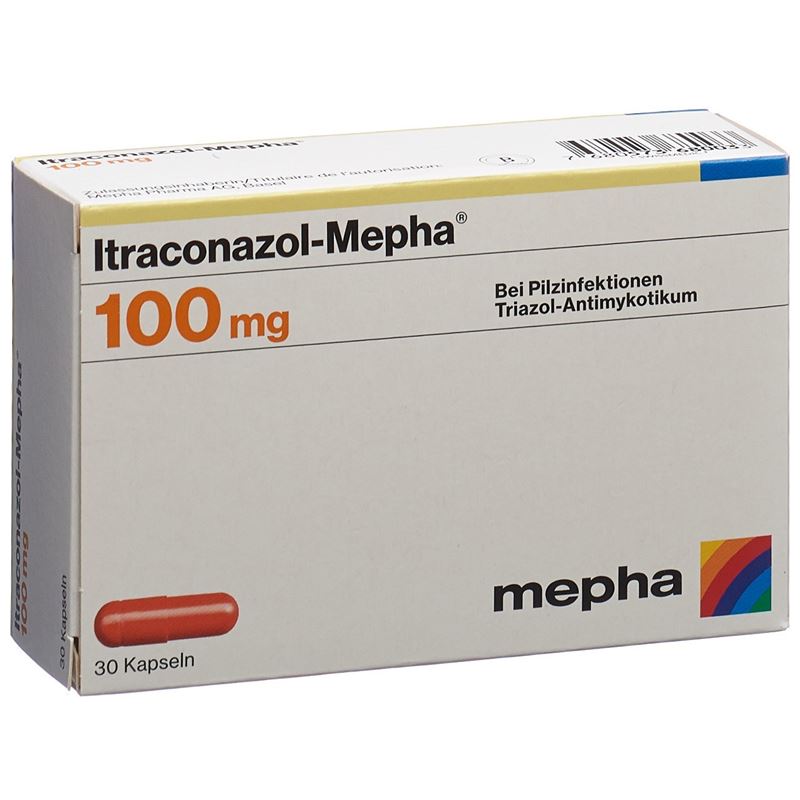 ITRACONAZOL Mepha Kaps 100 mg 30 Stk