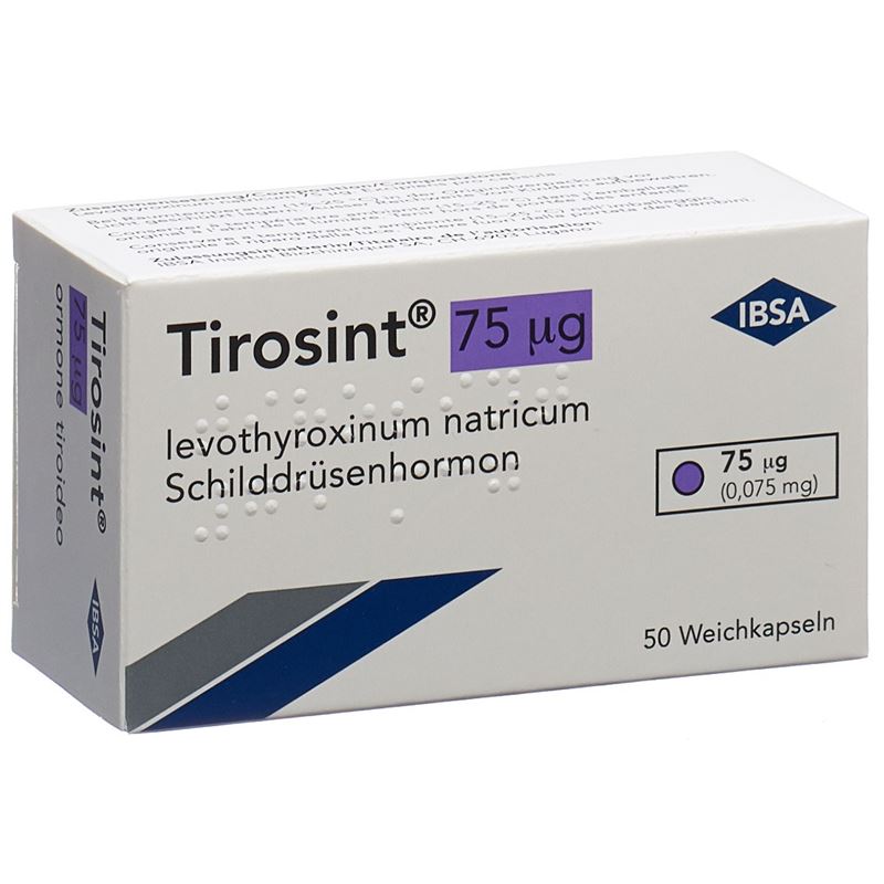 TIROSINT Weichkaps 75 mcg 50 Stk