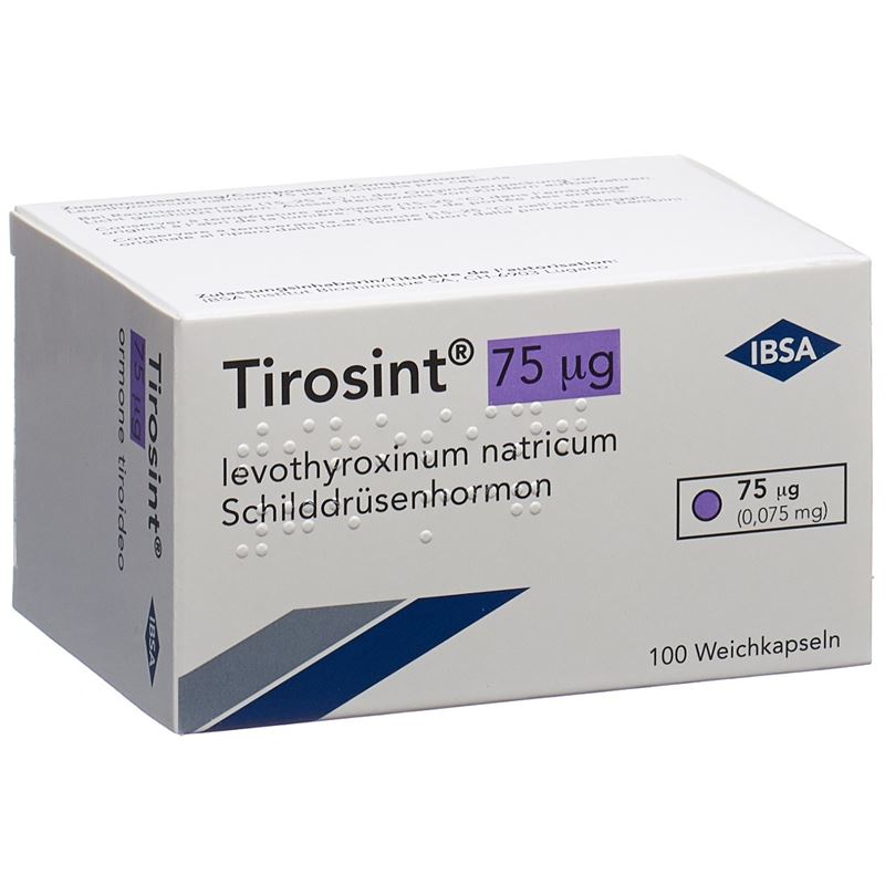 TIROSINT Weichkaps 75 mcg 100 Stk