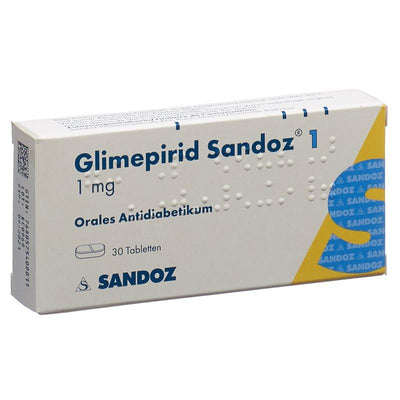 GLIMEPIRID Sandoz Tabl 1 mg 30 Stk