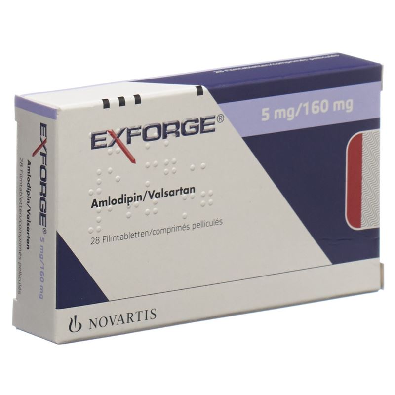 EXFORGE Filmtabl 5mg/160mg 28 Stk