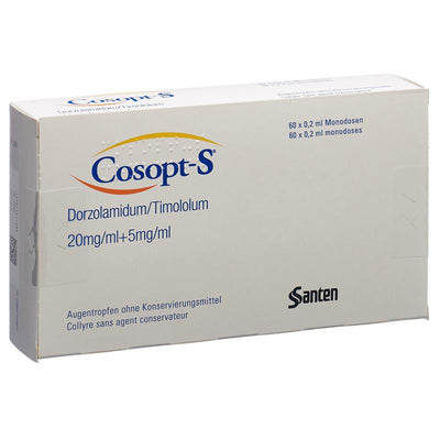 COSOPT-S Gtt Opht 60 Monodos 0.2 ml