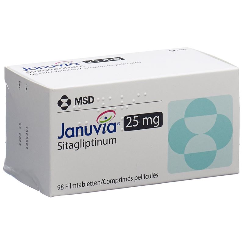 JANUVIA Filmtabl 25 mg 98 Stk