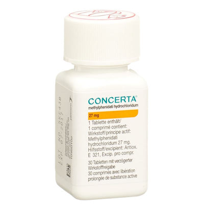 CONCERTA Ret Tabl 27 mg Fl 60 Stk