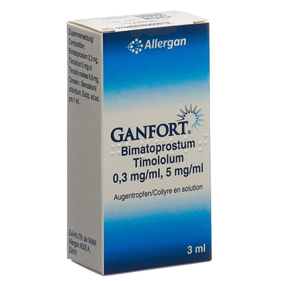 GANFORT Gtt Opht Fl 3 ml