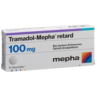 TRAMADOL Mepha retard Ret Tabl 100 mg 10 Stk