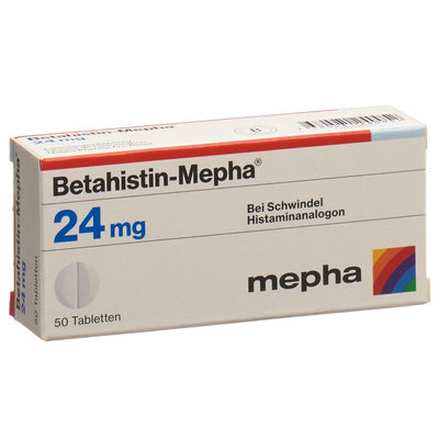 BETAHISTIN Mepha Tabl 24 mg 50 Stk