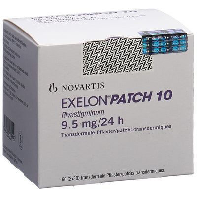 EXELON Patch 10 Matrixpfl 9.5 mg/24h 60 Stk