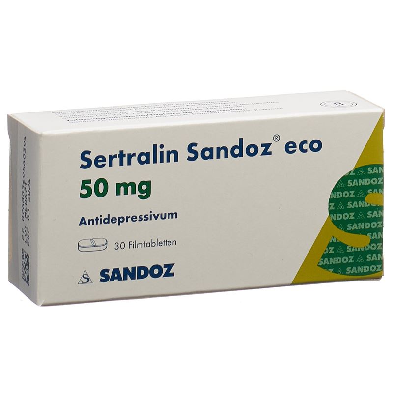 SERTRALIN Sandoz eco Filmtabl 50 mg 30 Stk