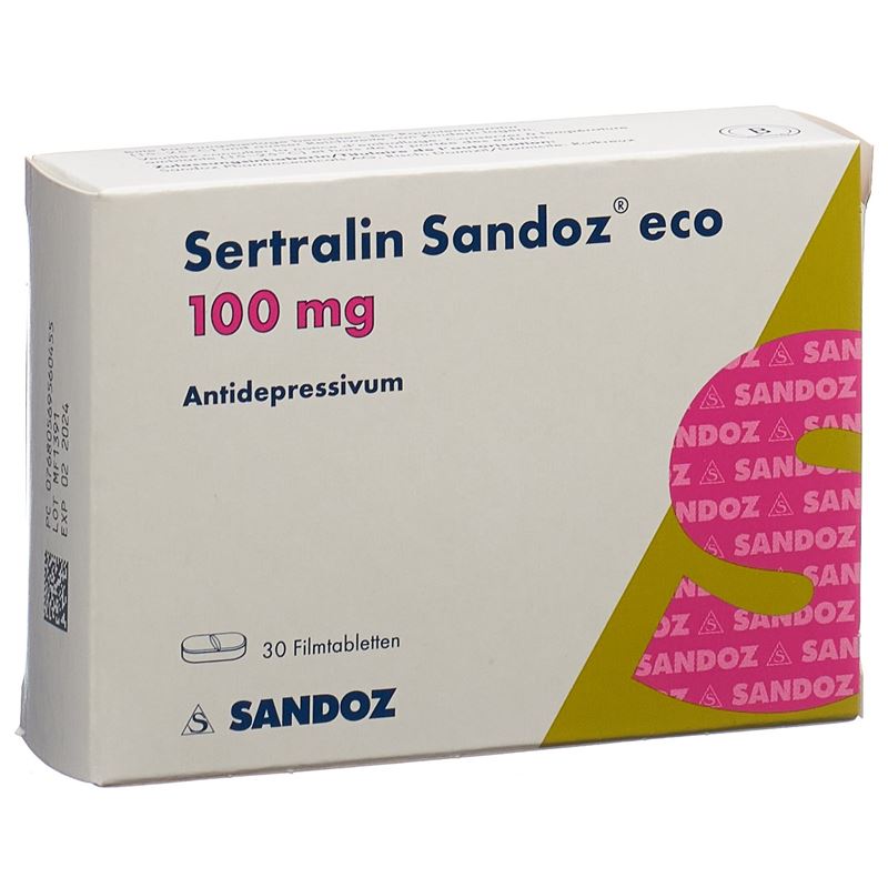 SERTRALIN Sandoz eco Filmtabl 100 mg 30 Stk