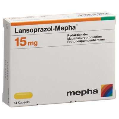 LANSOPRAZOL Mepha Kaps 15 mg 14 Stk