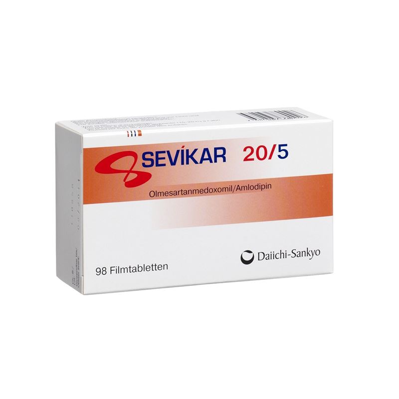 SEVIKAR Filmtabl 20/5mg 98 Stk