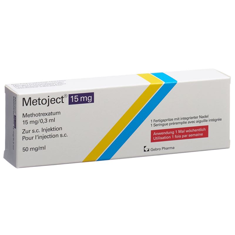 METOJECT Inj Lös 15 mg/0.3ml Fertspr 0.3 ml