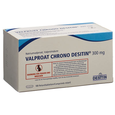 VALPROAT CHRONO Desitin Ret Tabl 300 mg 100 Stk