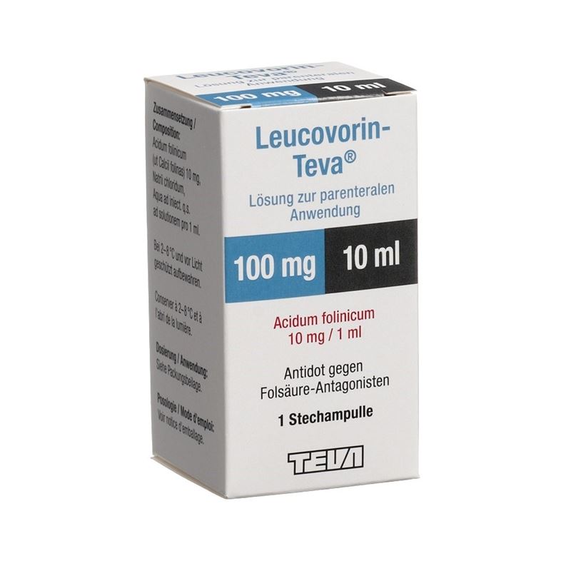 LEUCOVORIN Teva Inj Lös 100 mg/10ml Durchstf 10 ml