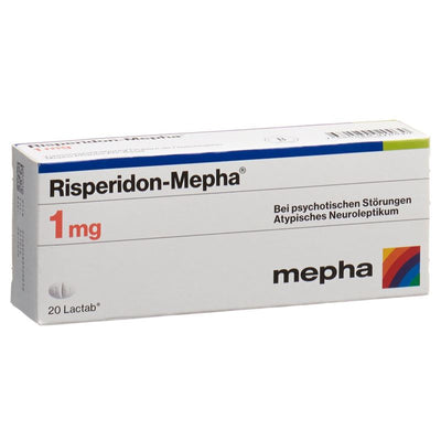 RISPERIDON Mepha Lactab 1 mg 20 Stk