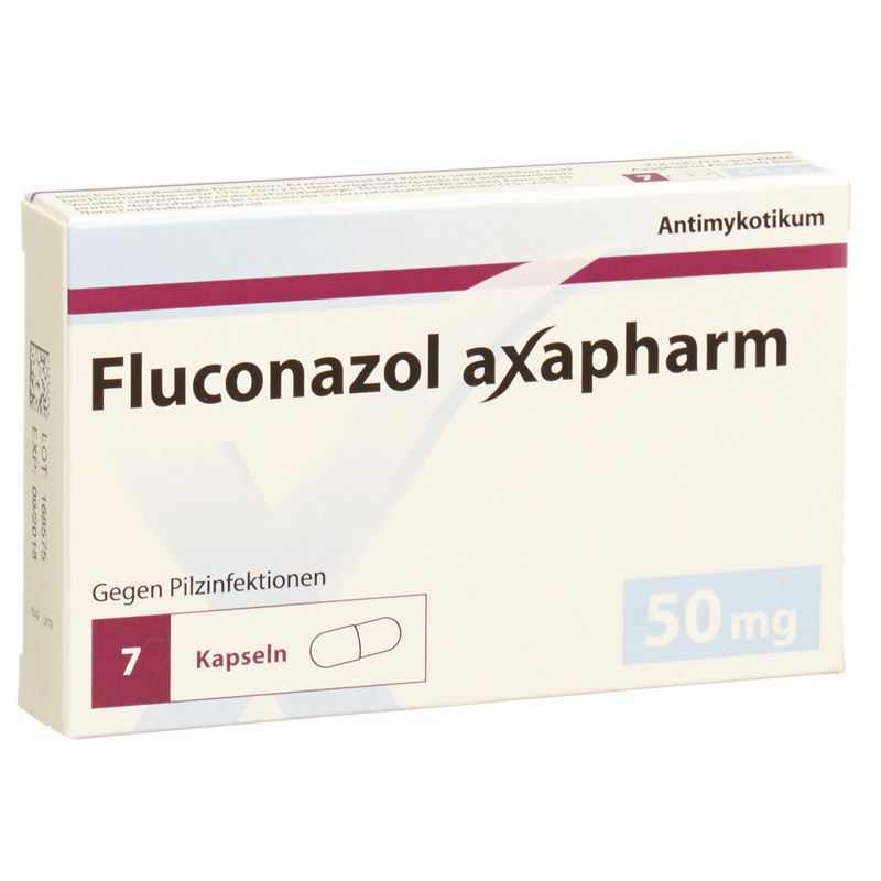 FLUCONAZOL axapharm Kaps 50 mg 7 Stk